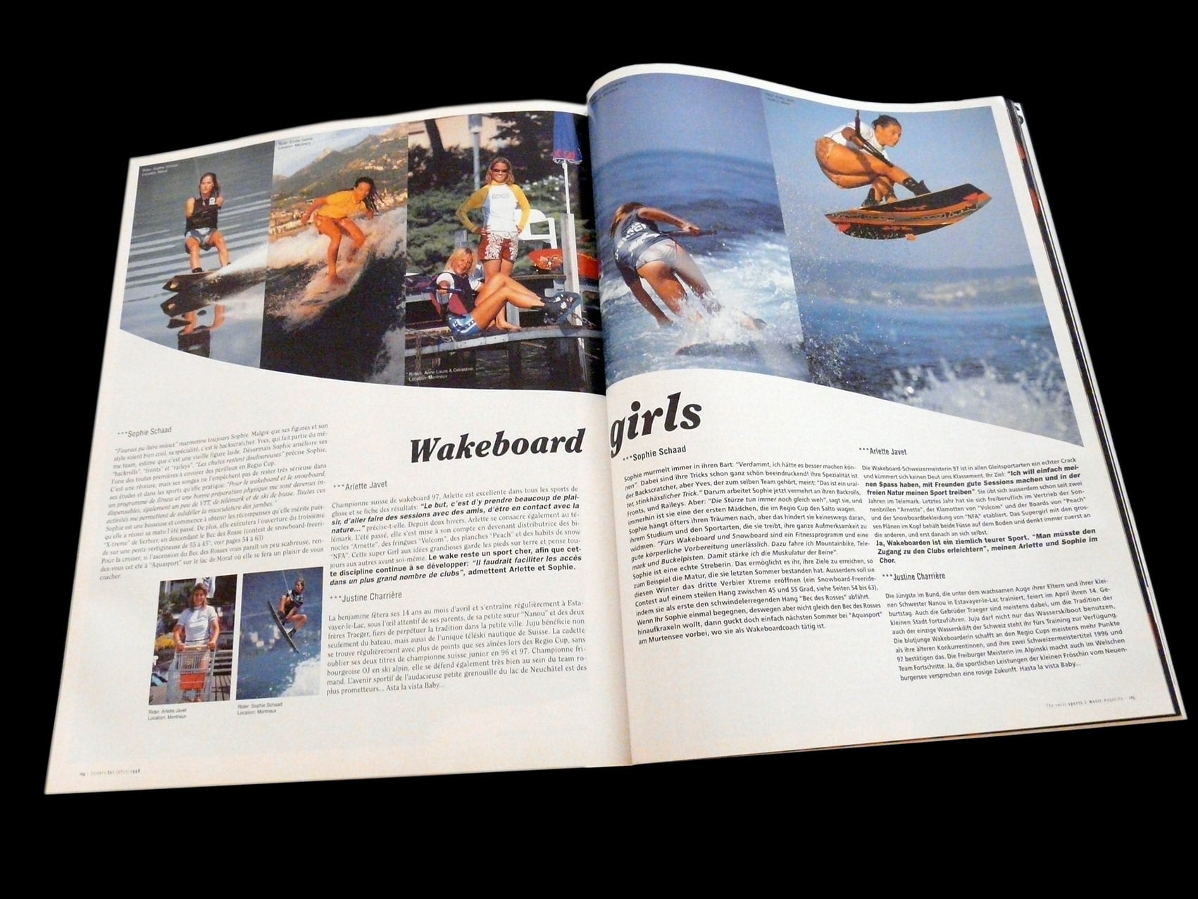 Magazine 7th Sky, mises en pages en freelance © Haymoz design, graphiste Lausanne