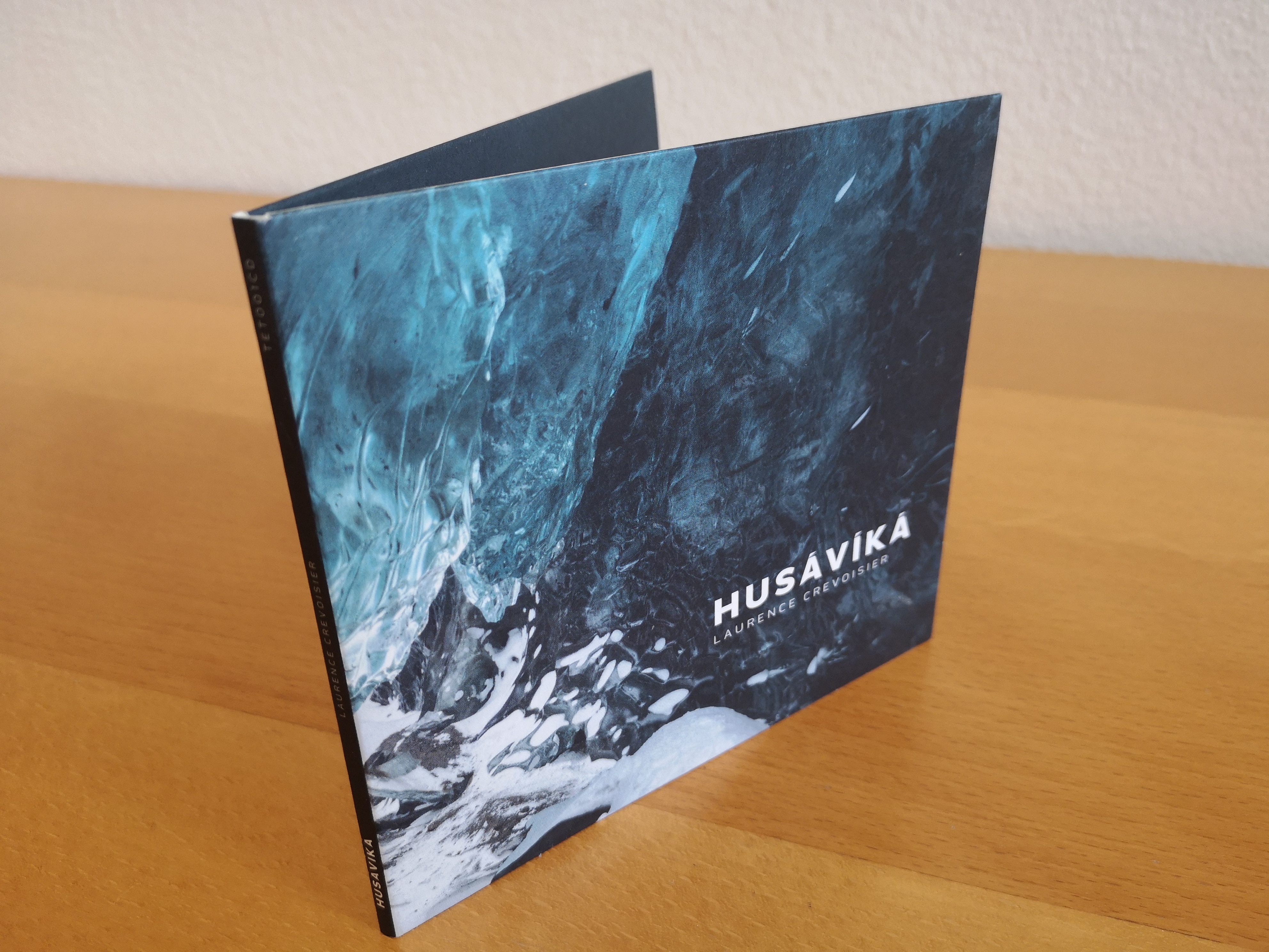 Design de CD -  Laurence Crevoisier - Album  Husavika