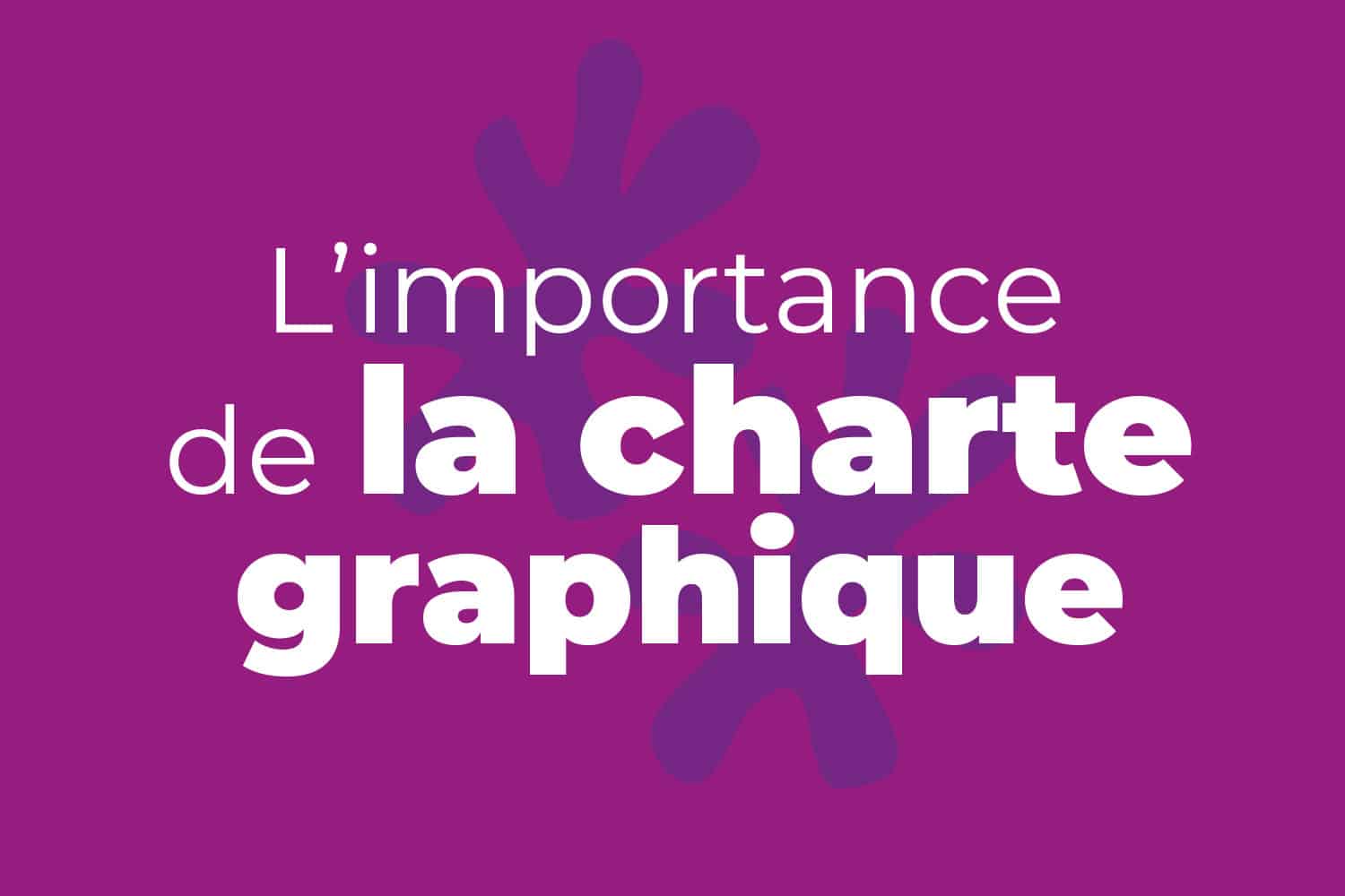 importance de la charte graphique