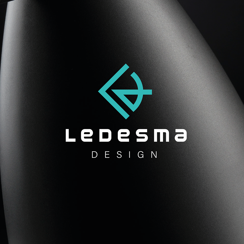 Branding et identité visuelle de Ledesma, entreprise de design d'Aurélie Ledesma, Lausanne